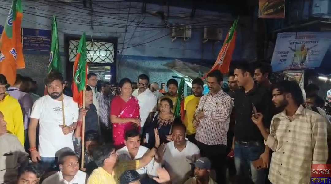 BLA রা সঙ্গে থাকায় বারংবার আক্রমণ হতে হচ্ছে তাদের প্রতিবাদে বিজেপির বিক্ষোভ